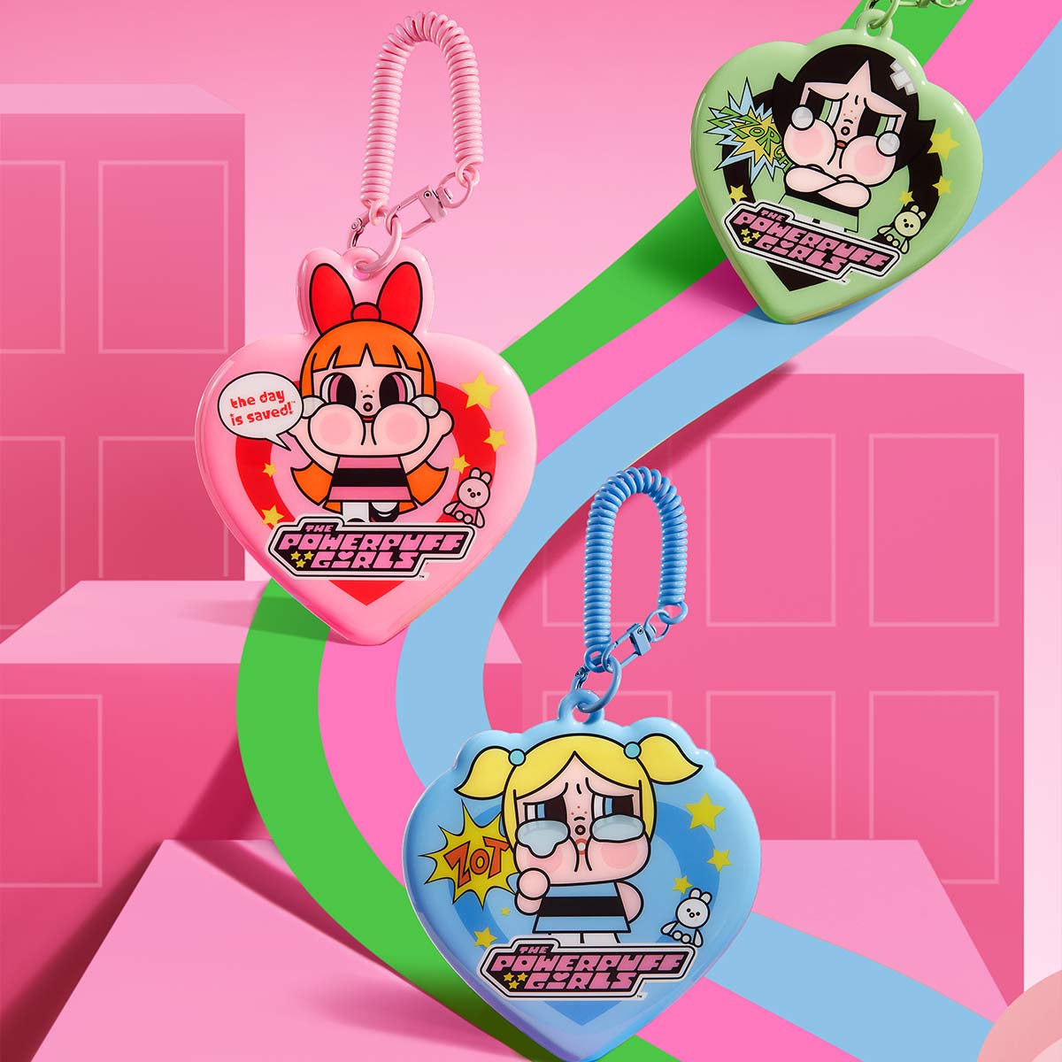 Cry Baby × Powerpuff Girls - Porte cartes