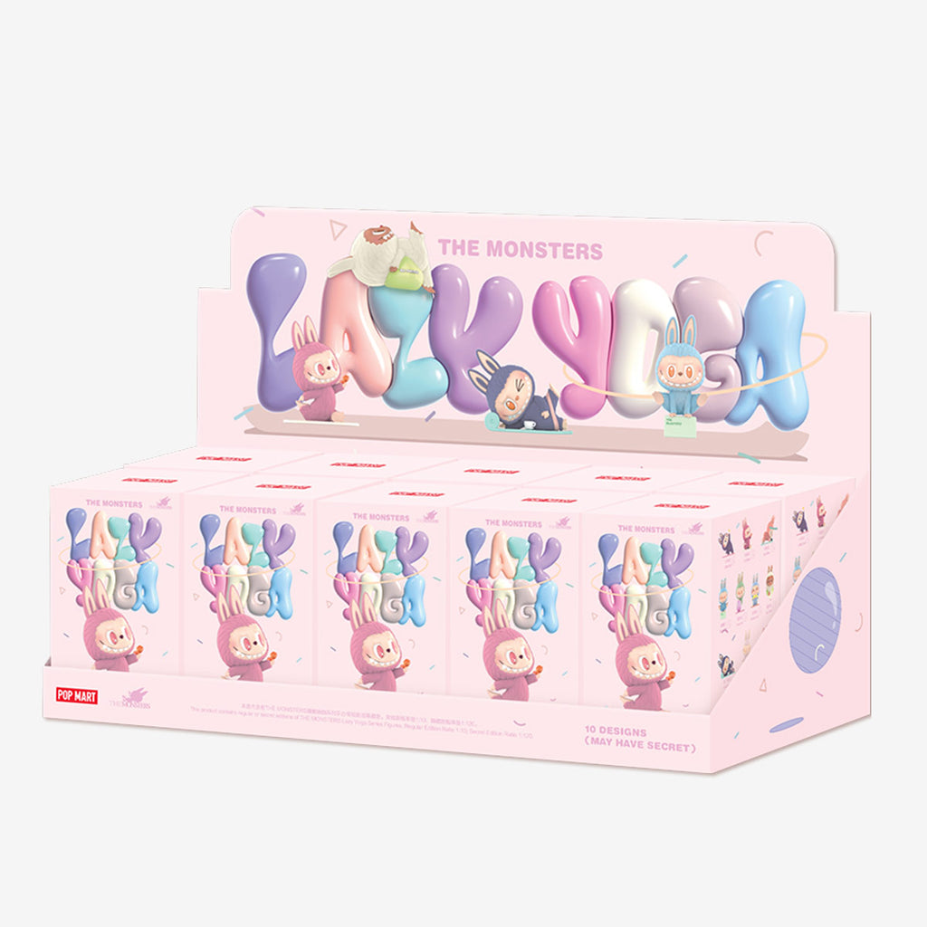 Labubu The Monsters - Figurines Lazy Yoga