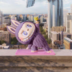 Labubu The Monsters - Figurines Lazy Yoga