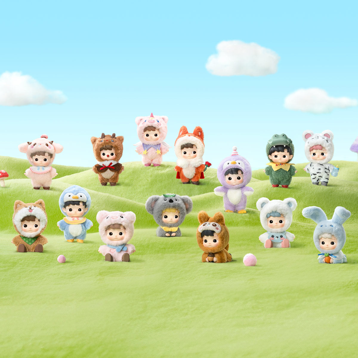 Hacipupu - Figurines Snuggle With You