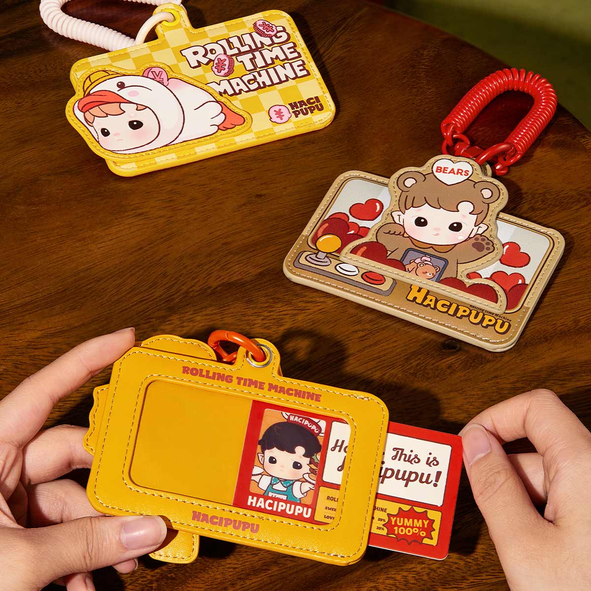 Hacipupu - Porte cartes Rolling Time Machine