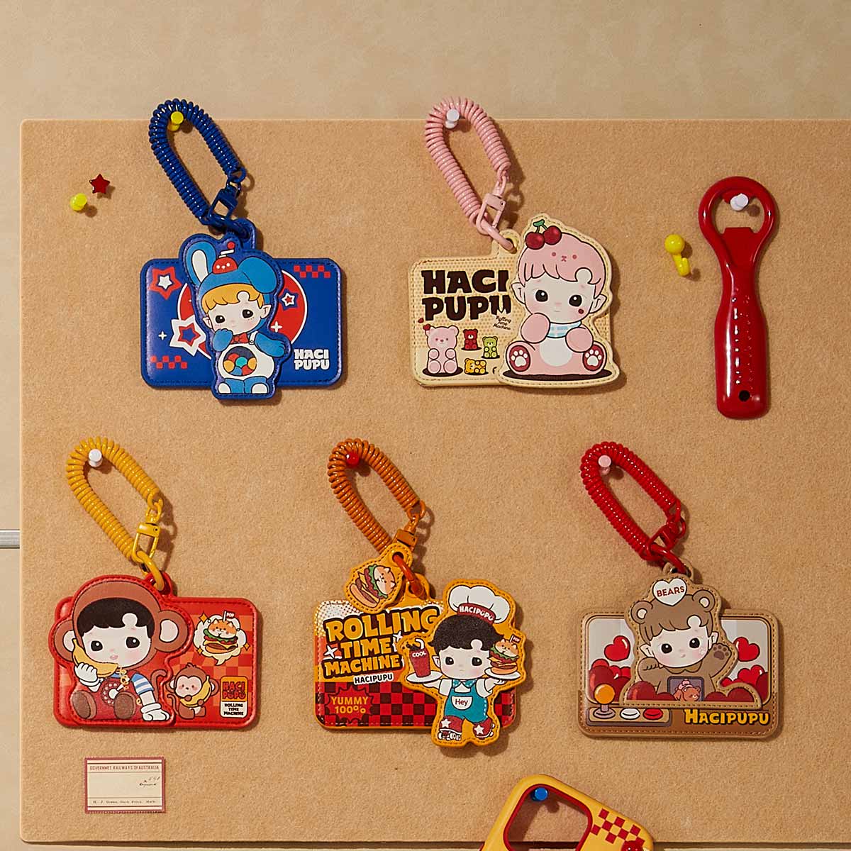 Hacipupu - Porte cartes Rolling Time Machine