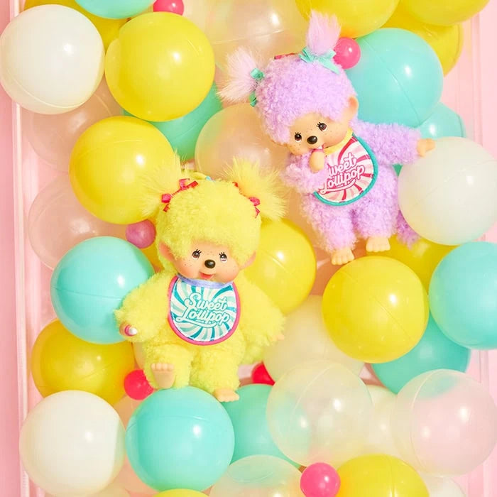 Monchhichi - Pendentif Sweet Lollipop Girl Purple