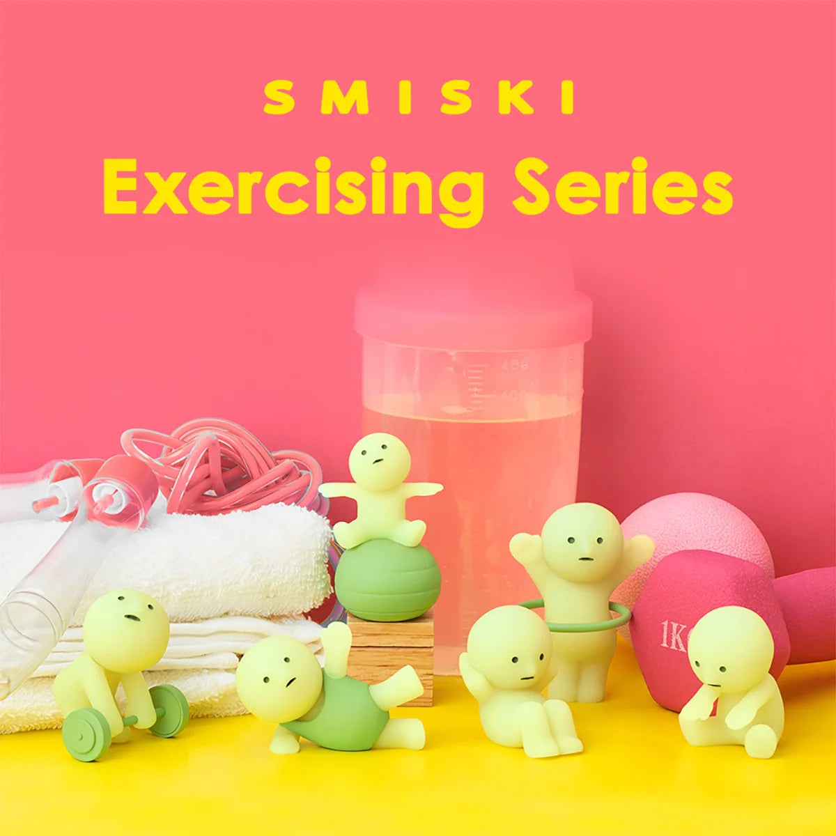 Smiski - Figurines Exercising