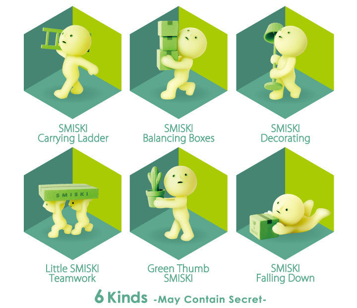 Smiski - Figurines Moving