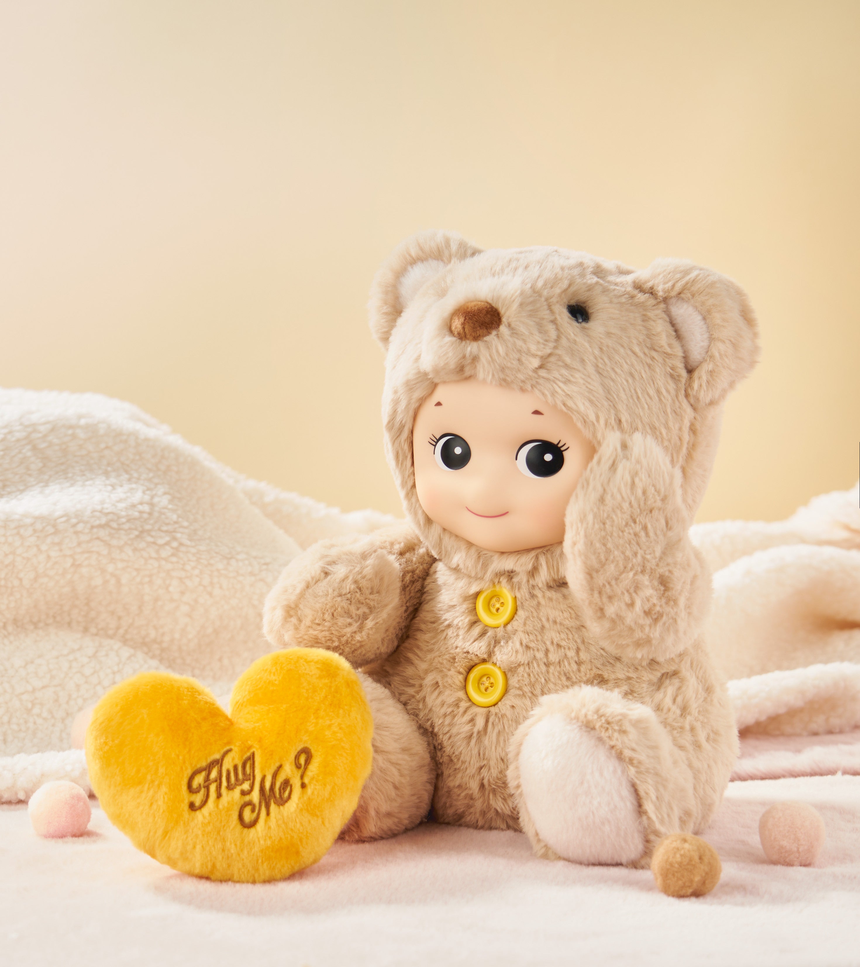 Sonny Angel - Peluche Ourson Beige
